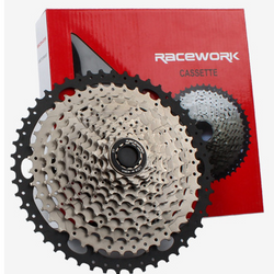 RACEWORK 11 SPEED MTB CASSETTE 11-46T / 11-50T / 11-52T STEEL|RACEWORK 11速 MTB用カセット 11-46T / 11-50T / 11-52T スチール製