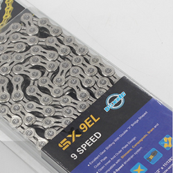 SUMC SX9EL 9-SPEED SEMI-HOLLOW CHAIN STEEL FOR SHIMANO / SRAM / CAMPAGNOLO|SUMC SX9EL 9速 中空チェーン スチール製 SHIMANO / SRAM / CAMPAGNOLO