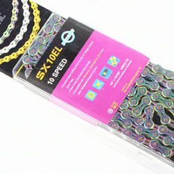 SUMC SX10EL 10-SPEED SEMI-HOLLOW CHAIN STEEL FOR SHIMANO / SRAM / CAMPAGNOLO|SUMC SX10EL 10速中空チェーン スチール製 SHIMANO / SRAM / CAMPAGNOLO