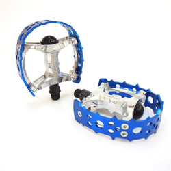 Tipsum Odyssey Bear Trap 9/16" Old School BMX Sharp Pin Pedal fit 3 Piece Crank