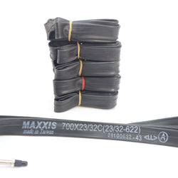 2 - 6 tube Maxxis Welter Weight 700x23-32C 60mm FV Bicycle Inner Tube Presta