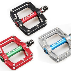 GUB GC-010 クロモリ軸 アルミ製 ロード / MTB用 フラットペダル|GUB GC-010 MTB / ROAD FLAT PLATFORM PEDALS