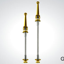 TIPSUM KTER-12 100 / 135 MM QUICK RELEASE LEVER FRONT / REAR SET|TIPSUM KTER-12 100 / 135 MM クイックリリースレバー 前後セット