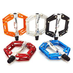 Wellgo CNC Alloy BMX MTB Dirt Jump 9/16" Sealed Bicycle Pedal Black Blue Red