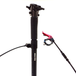 TMARS 419L or S 27.2/30.9/31.6M x 445mm MTB Bicycle Dropper Seatpost with Remote
