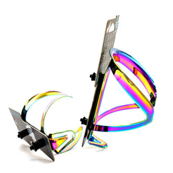 1 or 2 Pack Supacaz Fly Cage Anodized Alloy Bike Water Bottle Cage Oil Slick