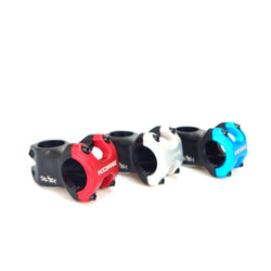 Kore Cubix 1-1/8" 31.8x50mm MTB DH Bike Stem Clamp Cap Color-Silver/Red/Blue