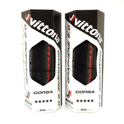 Vittoria Corsa G2.0 Competition 700 x 23C Full Black Road Bike Folding Tire