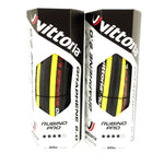 Vittoria Rubino Pro Road Bike Tire G+ 2.0 GRAPHENE 700 x 25c Black / Yellow Tire