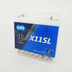 KMC X11SL Bike Chain Retail Pack 11 Speed Shimano/SRAM/Campagnolo 118Link Silver