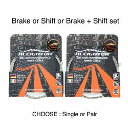 Alligator Shift or Brake Cable Superior Shine Slick Stainless fit Shimano Sram