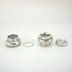 FSA Duron X 1" Threaded Headset 22.4/26.4mm Sealed Bearings w/FSA Logo Silverd