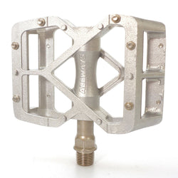 MKS Allways ALLWAYS Platform Pedals - 9/16" Silver/ Black MTB Road Touring