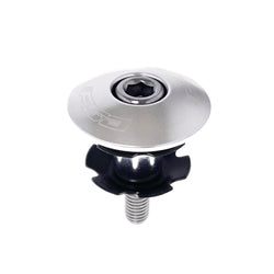 FSA Bicycle Headset Star Nut & Top Cap Set 1" TH-375-1 Silver